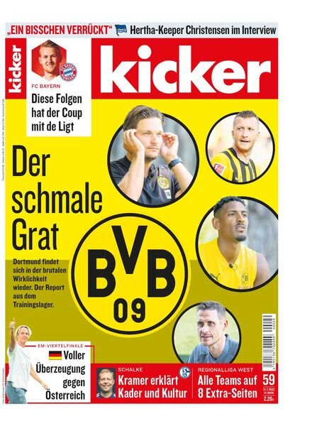 Kicker – 21 Juli 2022 Cover