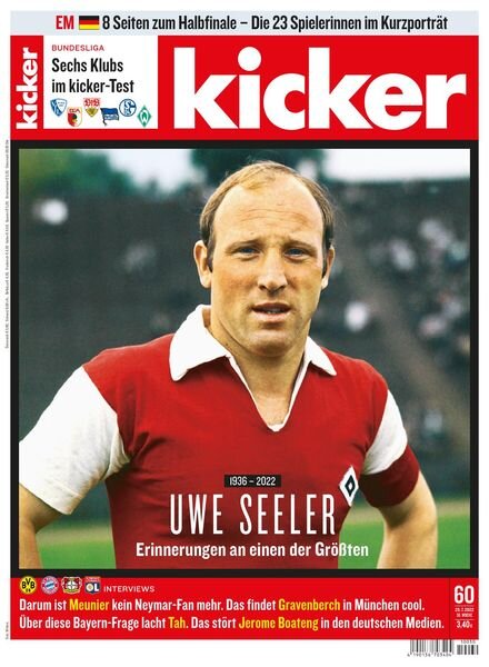 Kicker – 25 Juli 2022 Cover