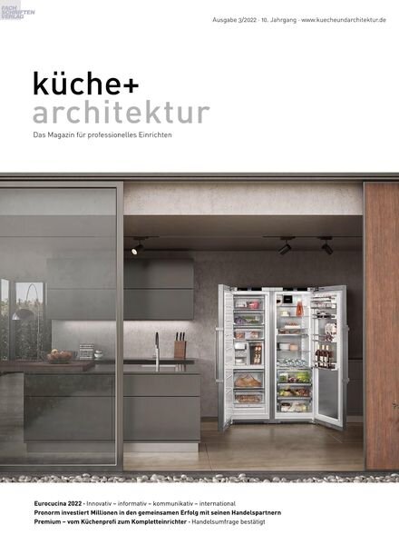 Kuche+Architektur – Juli 2022 Cover