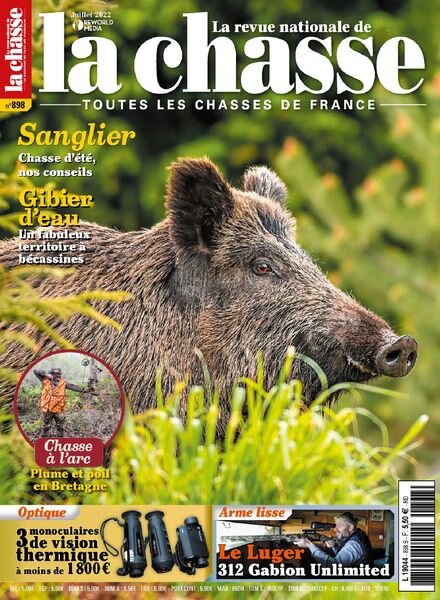 La Revue Nationale de la Chasse – juillet 2022 Cover