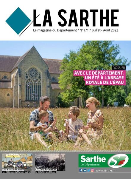 La Sarthe – Juillet-Aout 2022 Cover
