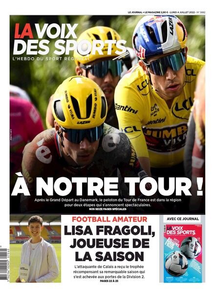 La Voix des Sports – 04 juillet 2022 Cover