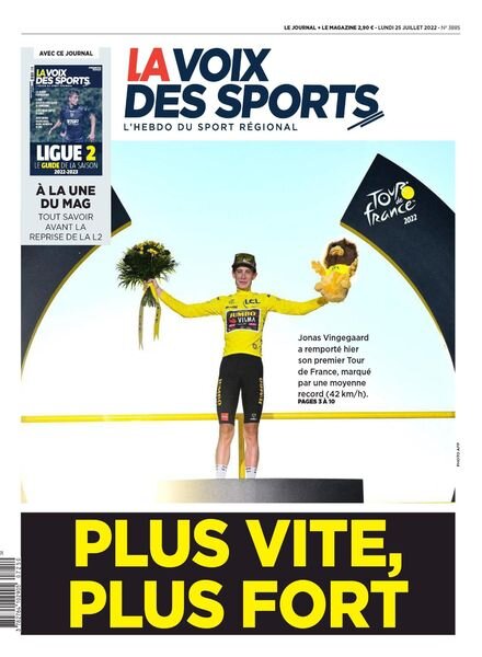 La Voix des Sports – 25 juillet 2022 Cover