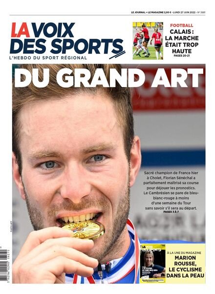 La Voix des Sports – 27 juin 2022 Cover