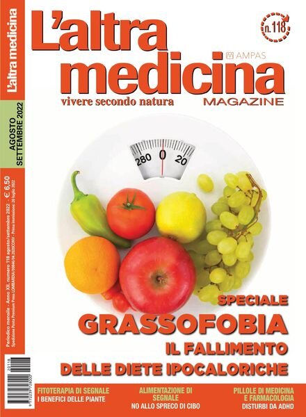 L’Altra Medicina – agosto 2022 Cover