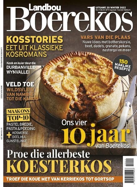 Landbou Boerekos – April 2022 Cover