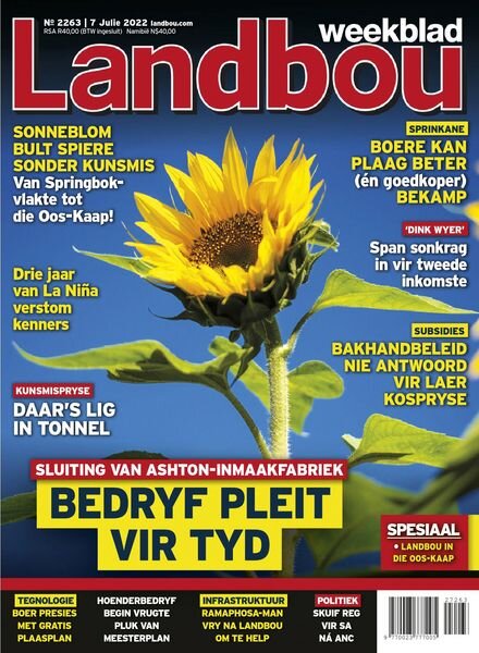 Landbouweekblad – 07 Julie 2022 Cover