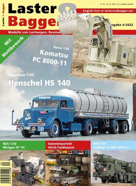 Laster Bagger – Juni 2022 Cover