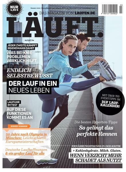 LaUFT Das Magazin von laufende – Juni 2022 Cover