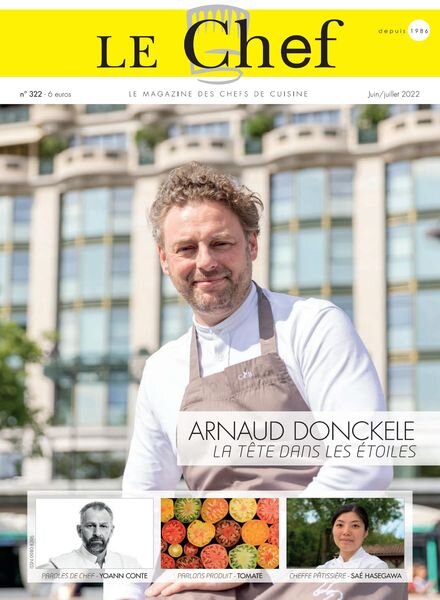 Le Chef – Juin-Juillet 2022 Cover