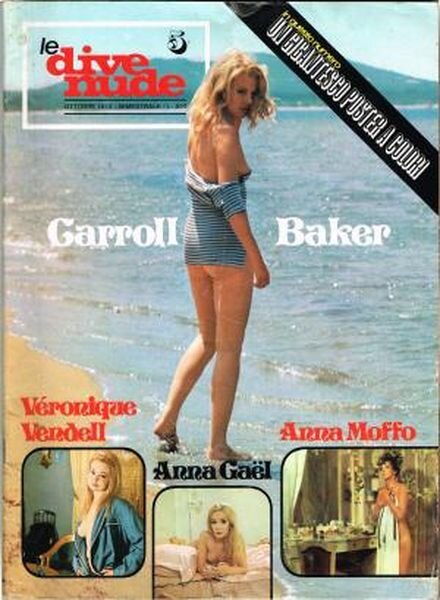 Le Dive Nude – n. 05 Ottobre 1972 Cover