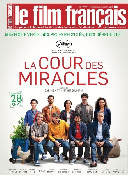 Le film francais – 24 Juin 2022 Cover