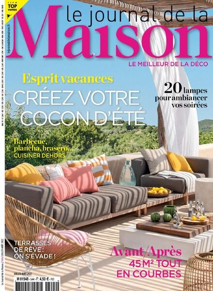 Le Journal de la Maison – juillet 2022 Cover