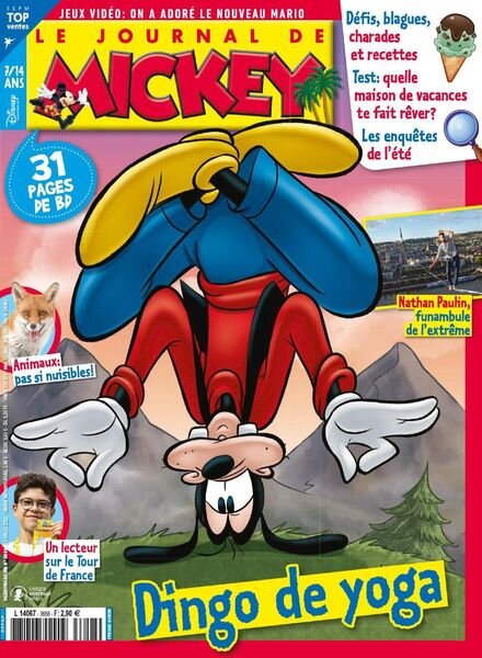 Le Journal de Mickey – 27 juillet 2022 Cover