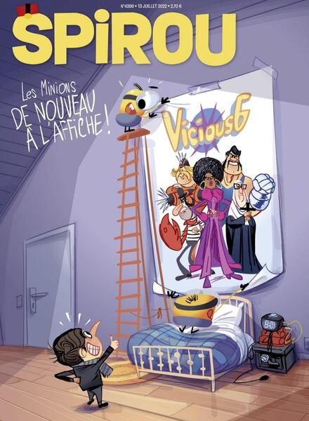 Le Journal de Spirou – 13 Juillet 2022 Cover