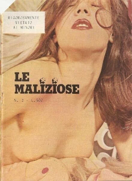 Le Maliziose – n. 2 1975 Cover