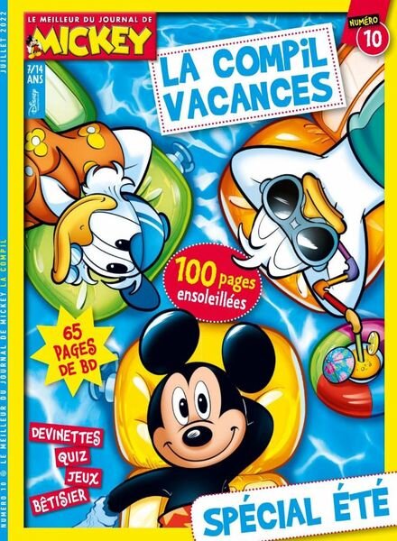 Le Meilleur du Journal de Mickey – Juillet 2022 Cover