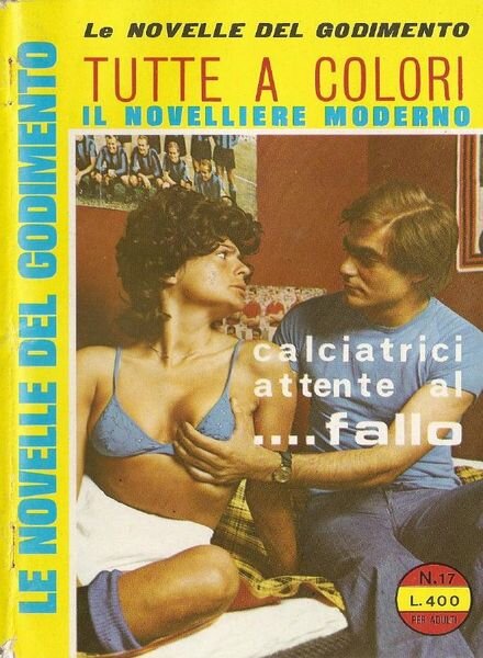 Le Novelle del Godimento – n. 17 1974 Cover