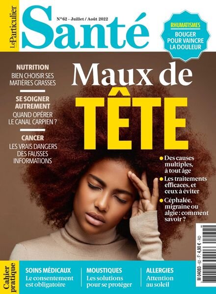 Le Particulier Sante – Juillet-Aout 2022 Cover