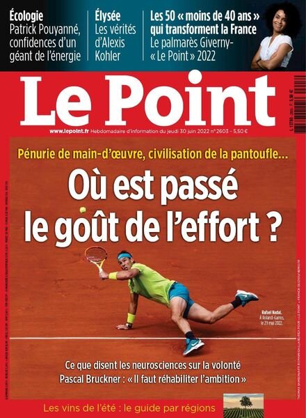 Le Point – 30 juin 2022 Cover