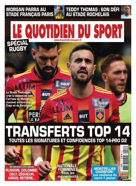 Le Quotidien Du Sport – 01 juillet 2022 Cover