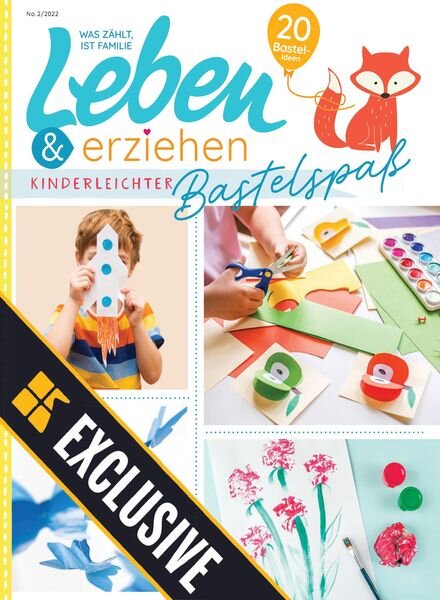 Leben & Erziehen fur Familien mit Kindern – Juli 2022 Cover