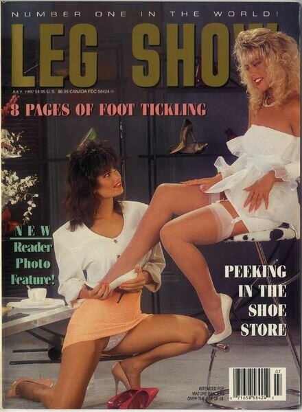 Leg Show – July 1992 Cover