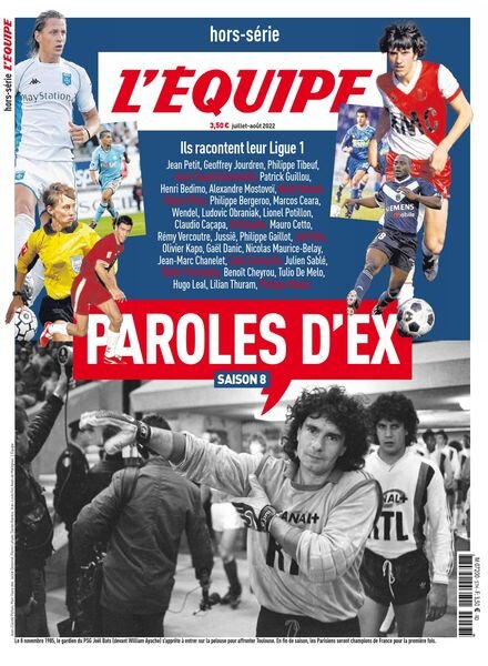 L’Equipe – Hors-Serie N 57 – Juillet-Aout 2022 Cover
