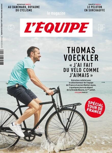 L’Equipe Magazine – 25 Juin 2022 Cover