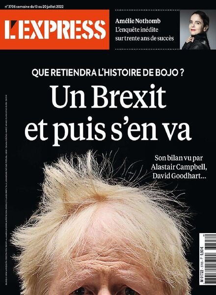 L’Express – 13 juillet 2022 Cover