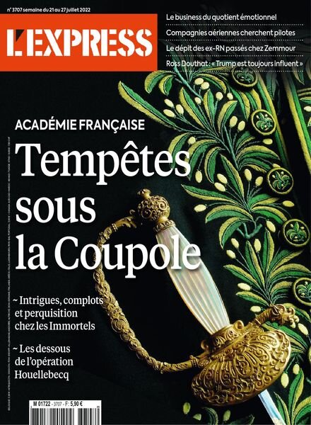 L’Express – 21 juillet 2022 Cover