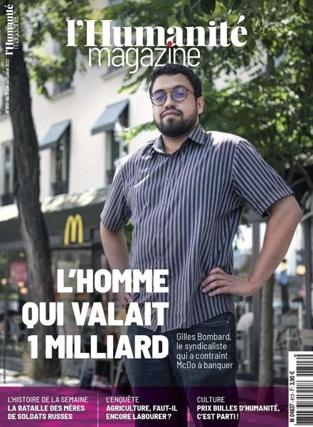 L’Humanite Magazine – 30 juin 2022 Cover
