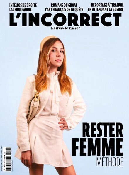 L’Incorrect – Juillet-Aout 2022 Cover