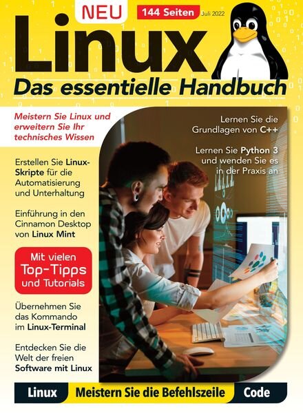 Linux – Das essentielle Handbuch – 08 Juli 2022 Cover