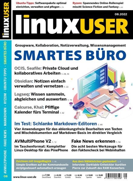 LinuxUser – August 2022 Cover