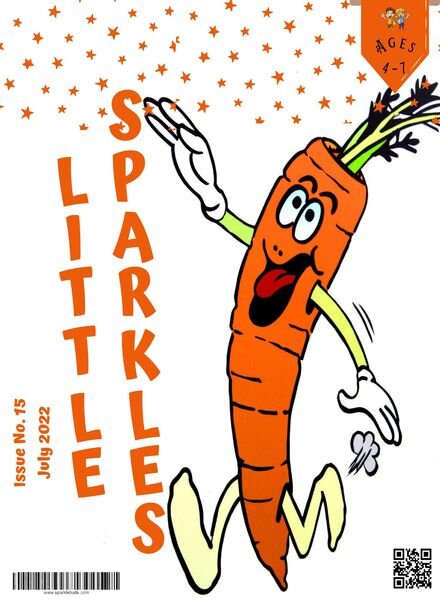 Little Sparkles Kids Magazine Ages 4-7 – July 2022 Cover