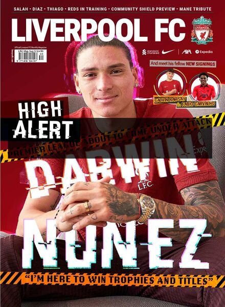 Liverpool FC Magazine – August 2022 Cover