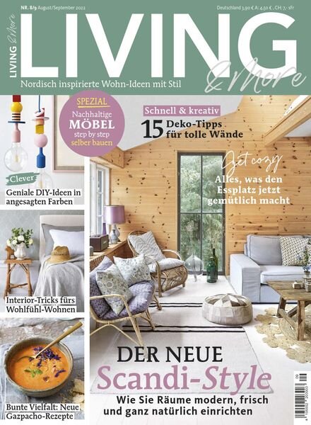 Living & More – August 2022 Cover