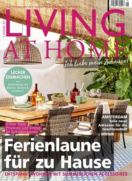 Living at Home – August 2022 Cover