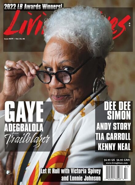 Living Blues – Issue 279 – July 2022 Cover
