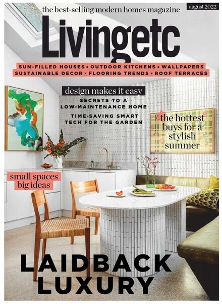 Living Etc UK – August 2022 Cover