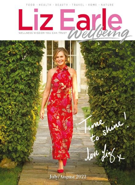 Liz Earle Wellbeing – July 2022 Cover