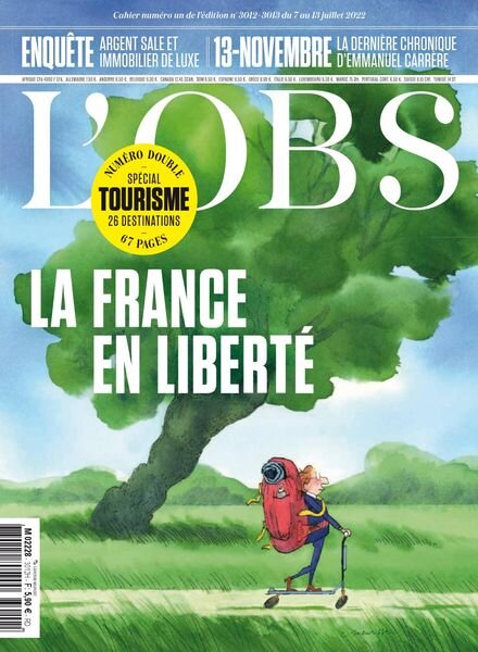 L’Obs – 7 Juillet 2022 Cover