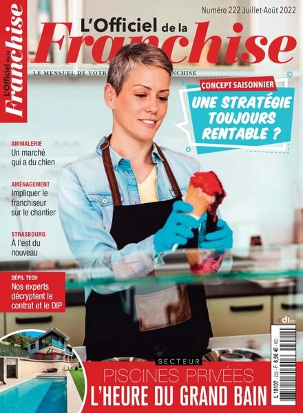 L’Officiel de la Franchise – Juillet-Aout 2022 Cover
