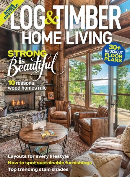 Log Home Living – August 2022 Cover