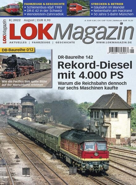 Lok Magazin – August 2022 Cover