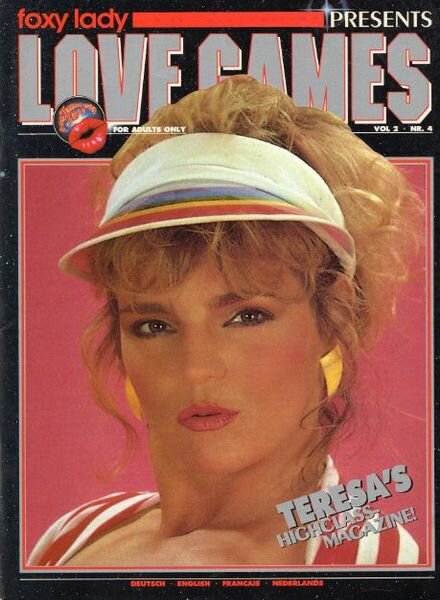 Love Games – Vol 2 n. 4 1988 Cover