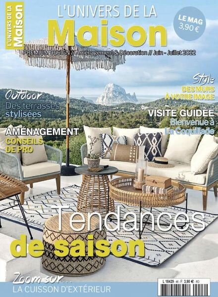 L’Univers de la Maison – Juin-Juillet 2022 Cover