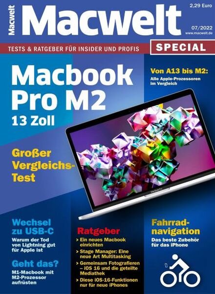 Macwelt Special – Juli 2022 Cover
