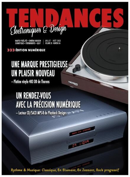 Magazine TED par QA&V – juillet 2022 Cover